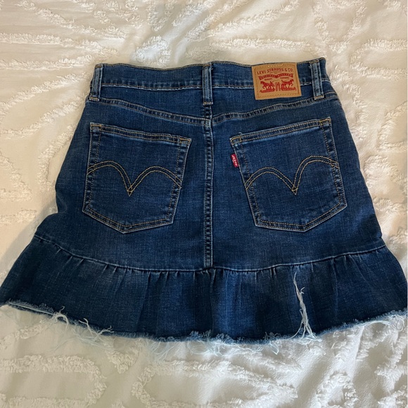 LEVI’s MILE HIGH RUFFLE SKIRT - Picture 4 of 6